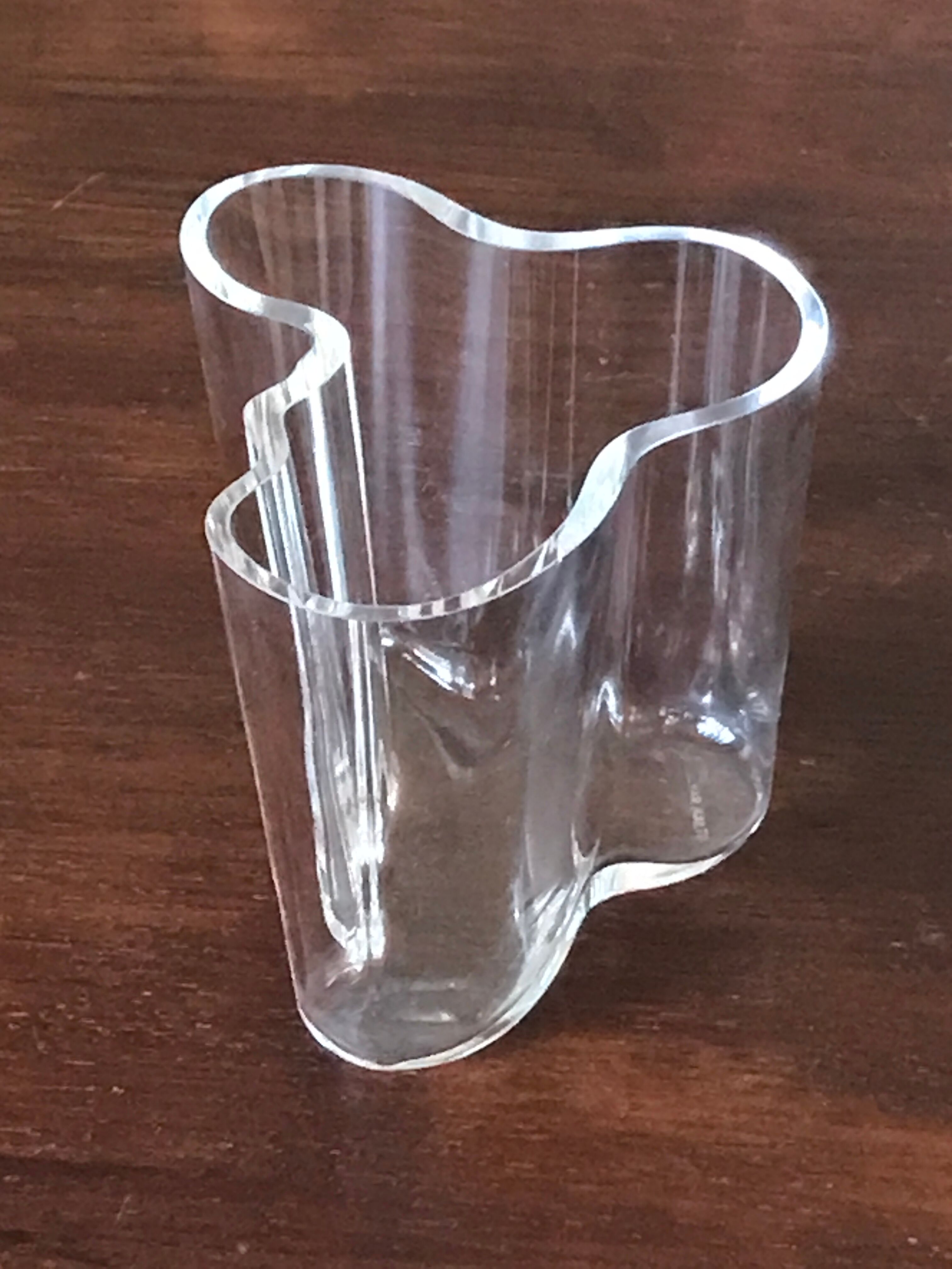 Vase Savoy d'Alvar Aalto, années 60