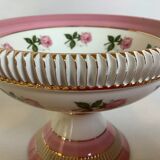 Empty pocket small foot cup pink flowers