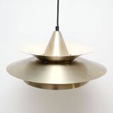 Vintage Danish lamp in brass, 1970's