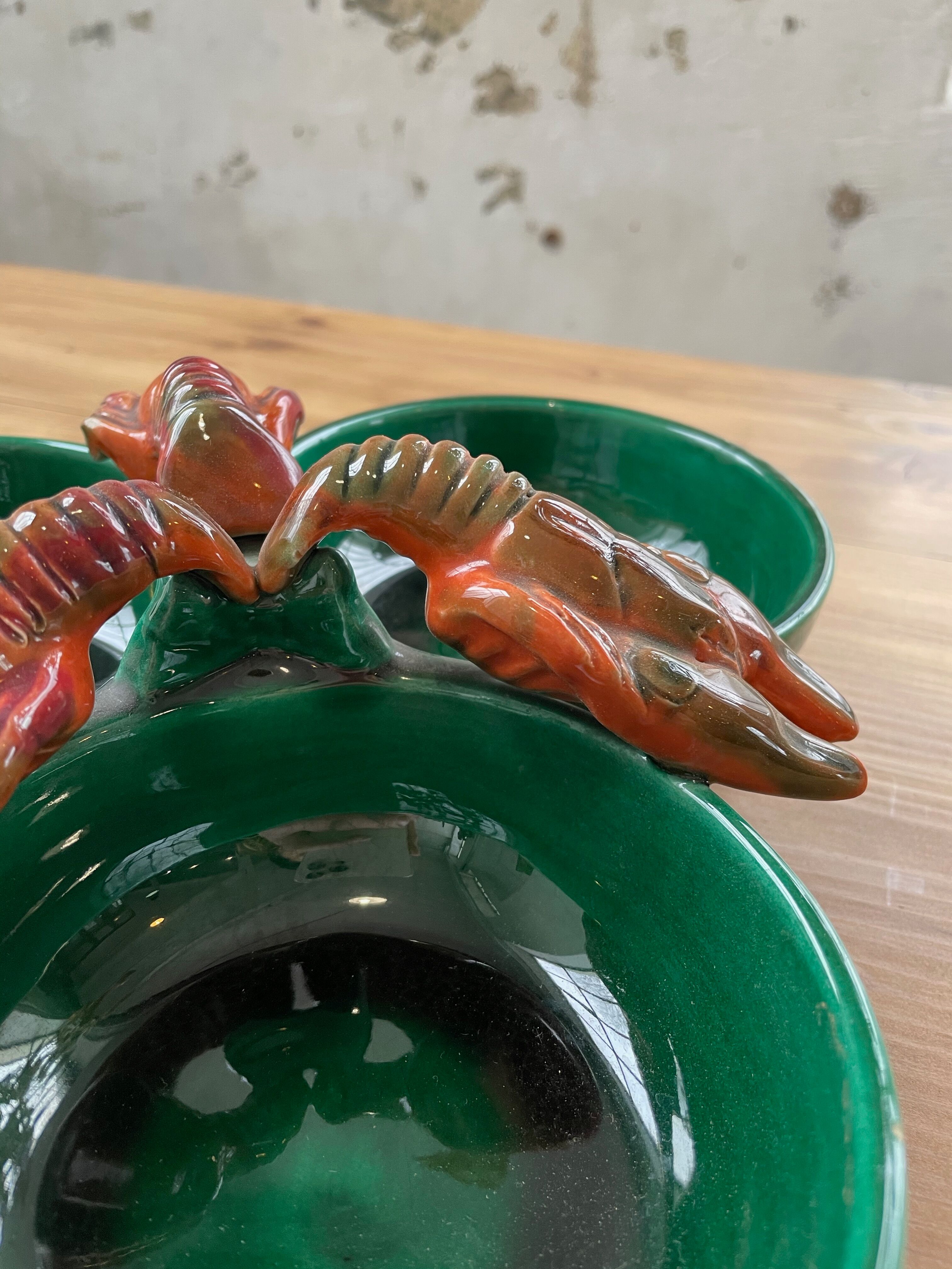 Ceramic dish "lobster"