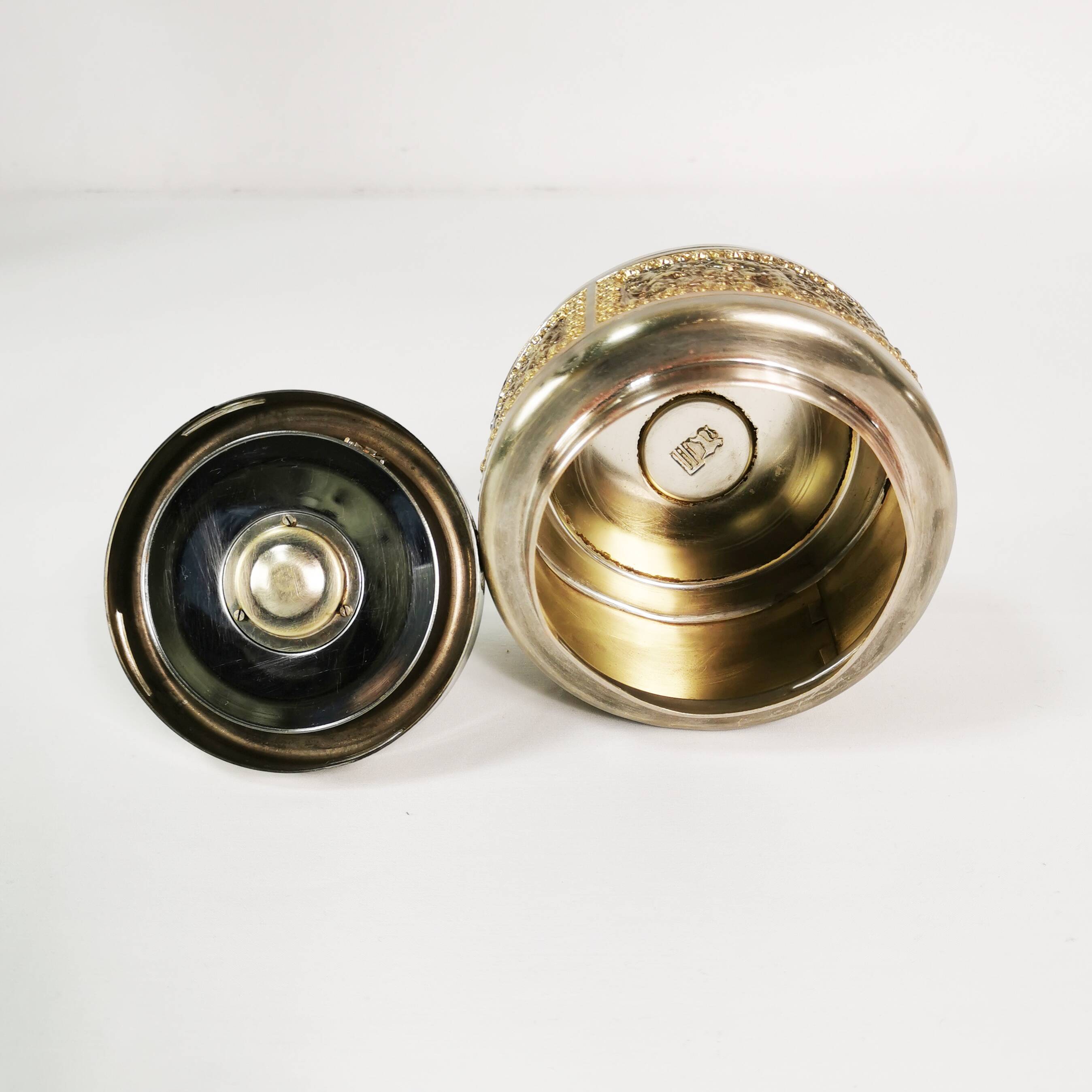 Art Deco revolving ashtray, Erhard, Germany, 1960s.