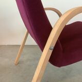 Chauffeuse vintage de 1959 Baumann 280 Restaurée Amara couleur Aubergine