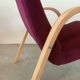 Chauffeuse vintage de 1959 Baumann 280 Restaurée Amara couleur Aubergine