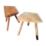 Pair of stools "to milk"