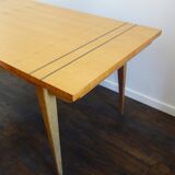 Table de salle à manger avec pieds compas 50