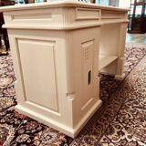 Bureau blanc classique anglais