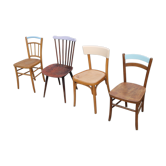 Suite de quatre chaises