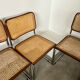 Lot de 6 chaises Cesca B32 Marcel Breuer, 1970