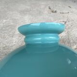 Abat-jour en verre ancien céladon