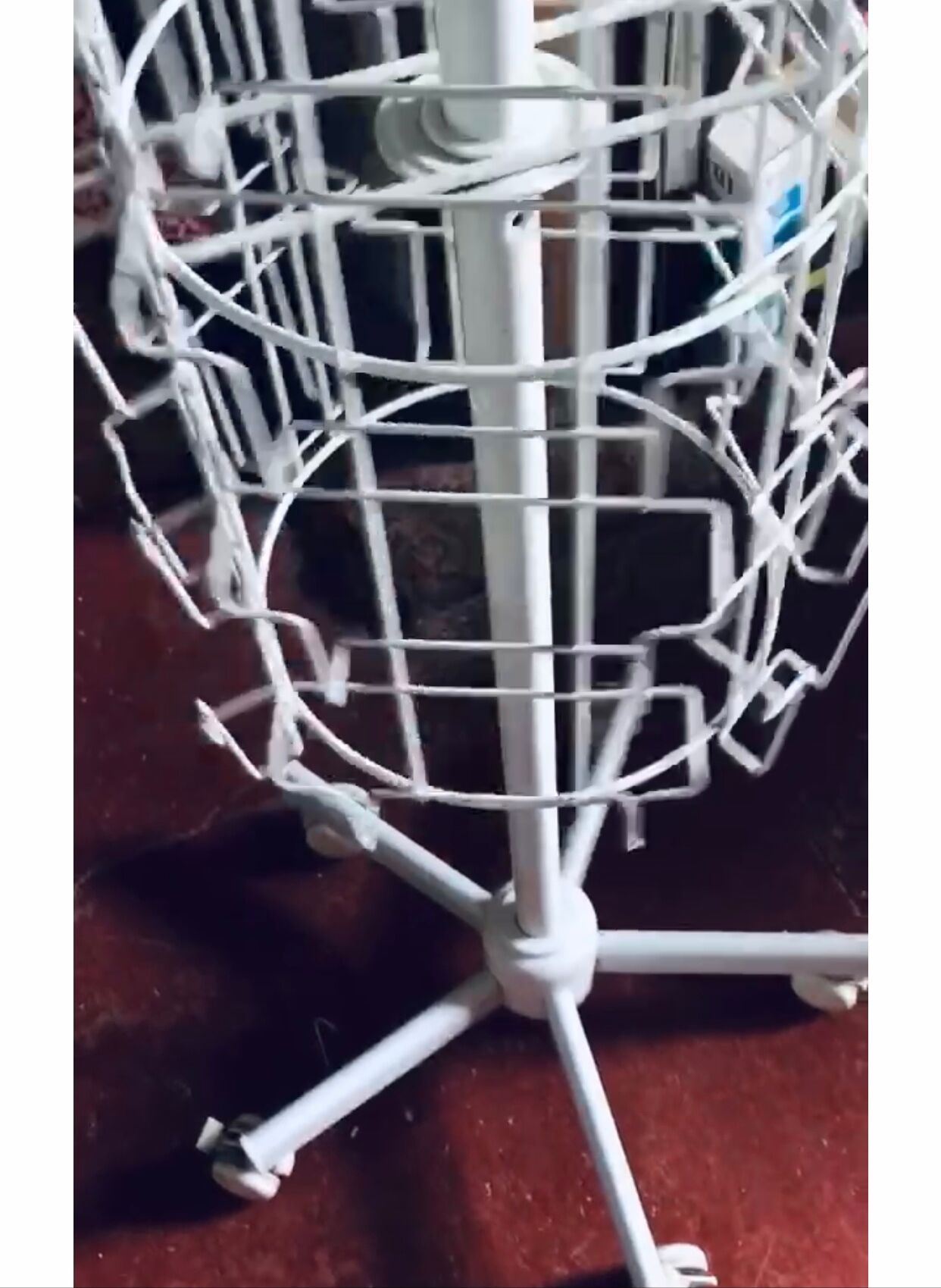 Professional turnstile display for photos or postcards