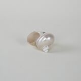Mother-of-pearl seashell, Italian design, 1970s, made in Italy