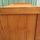 Vintage Scandinavian chest of drawers with 4 drawers in solid pine