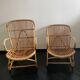 His and hers rattan lounge chairs, Rohé Noordwolde