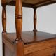 French Art Deco Night Stand with blue stone top, ca. 1920