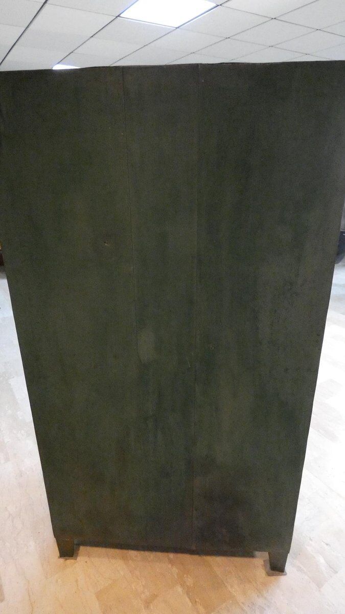 Vintage military metal cabinet from Officina Di Ricerca, Italy, 1960s.