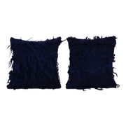 Set of 2 vintage Turkish cushion covers 41x41 cm