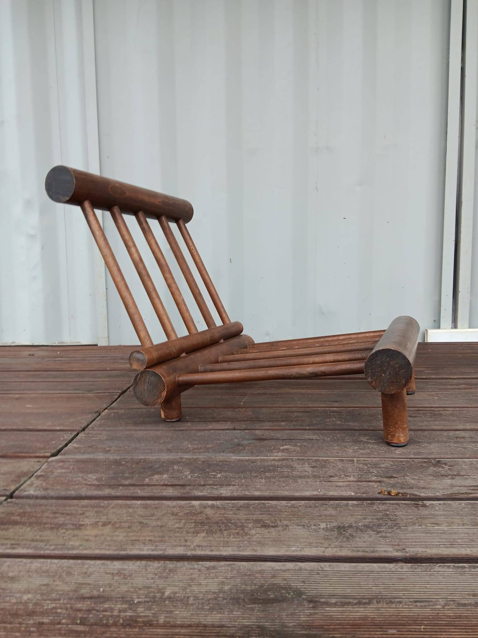 Armchair Charlotte Perriand for Les Arcs 1600 La Cachette