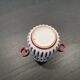 Emile Tessier (1887-1971) in Malicorne - Small basket in openwork earthenware