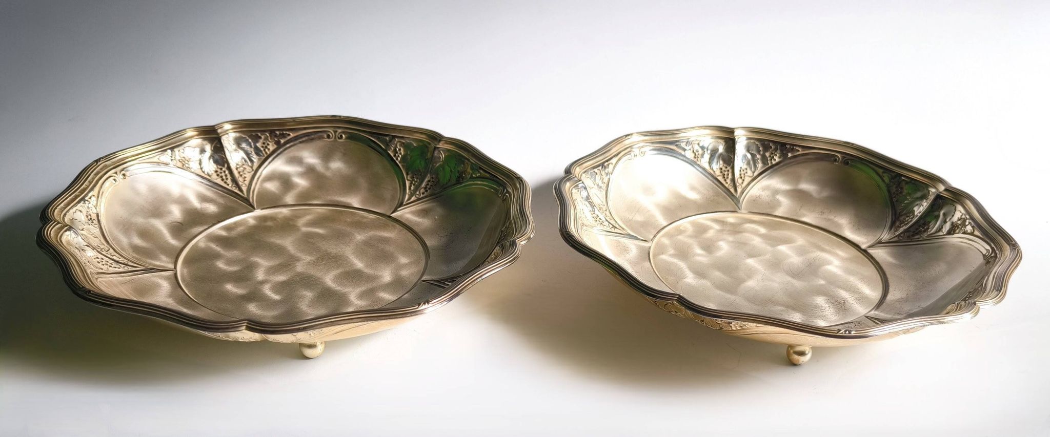 2 plateaus vintage WMF Allemagne