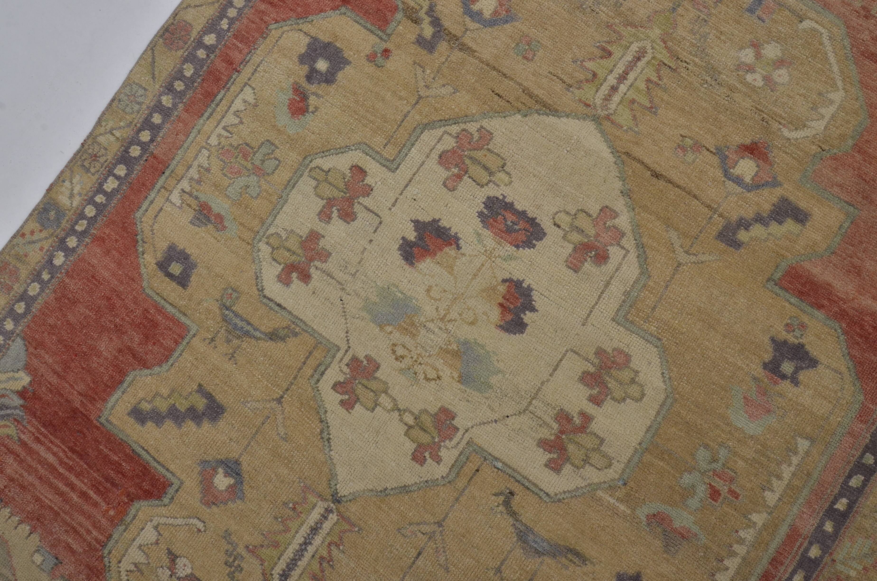 Decorative Handwoven Vintage Wool Rug sku1467