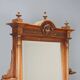 Antique walnut and marble dressing table, 3 drawers, 19th century.