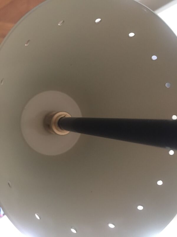 Plafonnier dans le style des créations italiennes des années 50