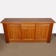 Vintage elm sideboard from the 1980s