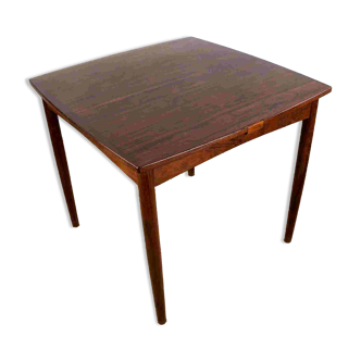 Danish extendable and reversible rosewood table, Carlo Jensen 1960.