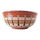 Terracotta salad bowl Bulgaria folk art