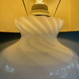 Lampe de table vintage design en verre de Murano