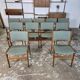 10x Erik Buch modèle 89, chaise danoise vintage Anderstrup des années 1960