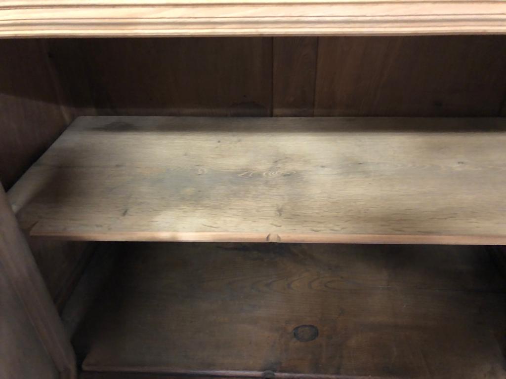 Library showcase carved wood