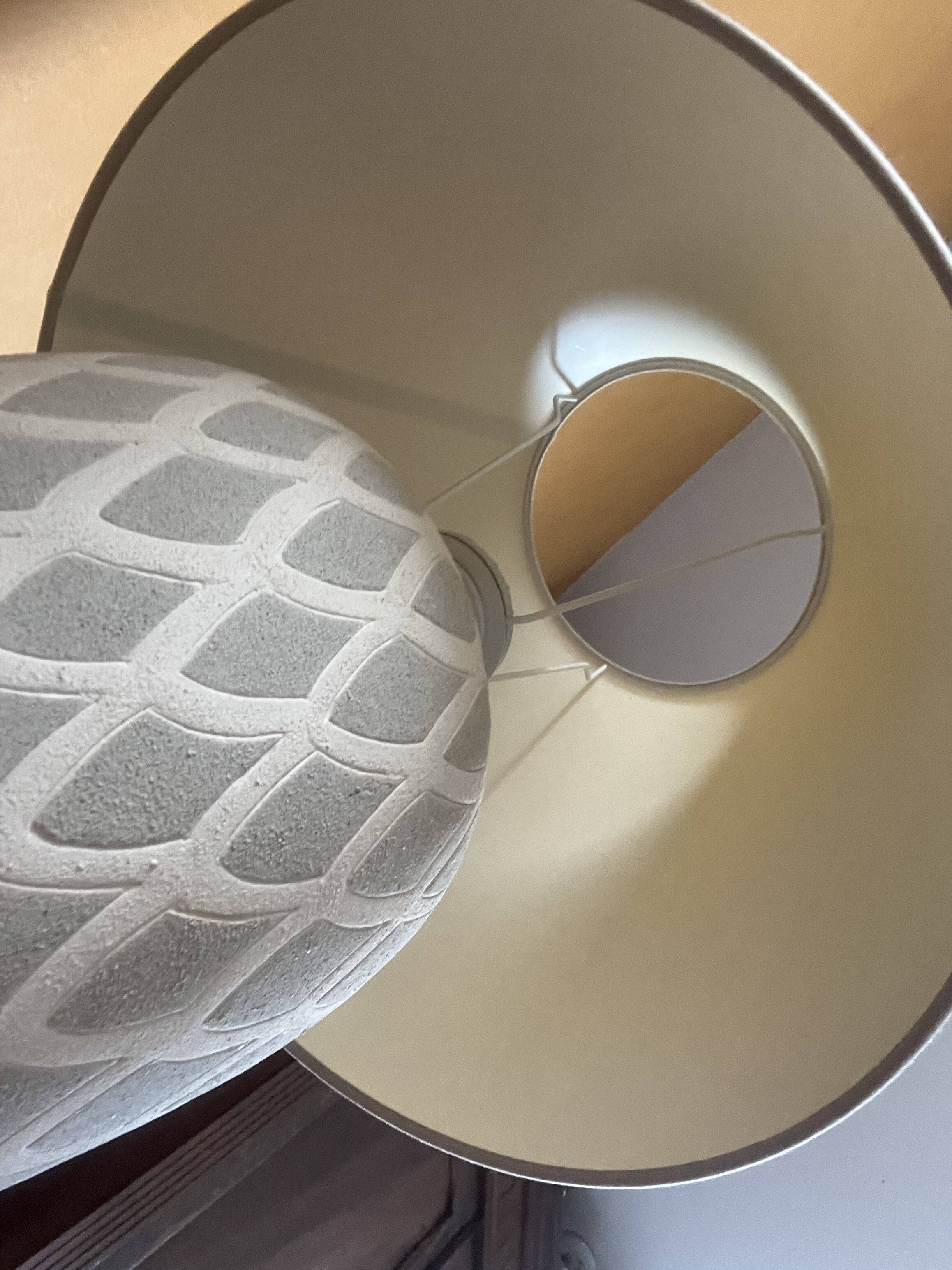 Geometric decor lamp 1980