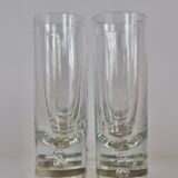 Glasses with foil silver