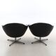 Vintage Pair of Galon Swivel Armchairs — Second Half of the 20th Century