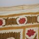 Vintage Turkish hand-knotted rug 124x138 cm