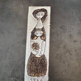 Paul Moïses ceramic plaque - Fraipont