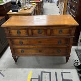 Commode style louis xvi en noyer