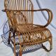 Adult rattan armchair TBE