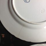 Set of 8 flat plates