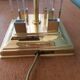 Lamp Le Dauphin in Plexiglas and brass from the 70