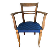 Fauteuil bridge bleu
