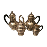 Louis XVI-style silver metal coffee teapot sugar maker