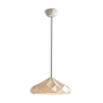 White ceramic pendant lamp - original btc hatton 4