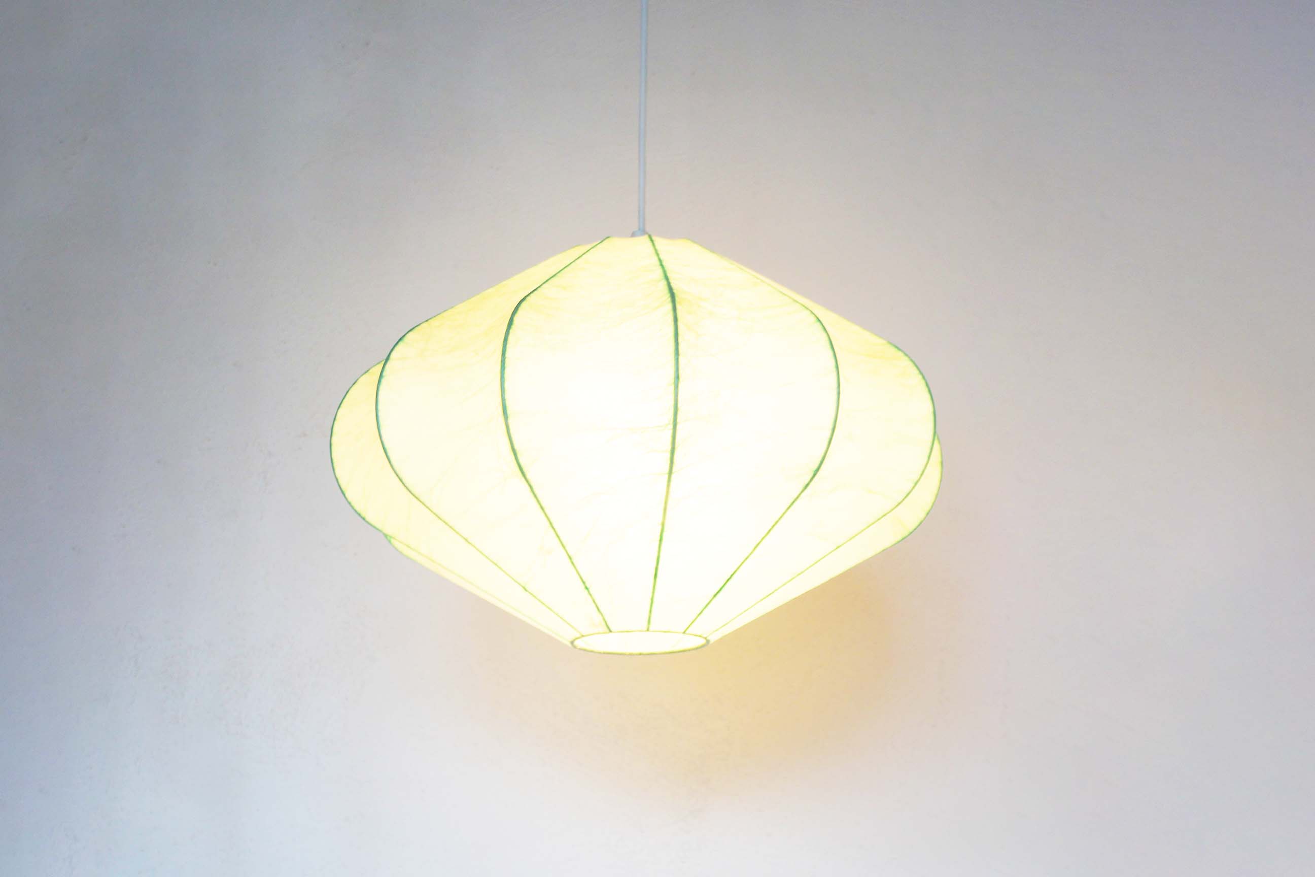 Vintage ‘Cocoon’ Pendant chandelier by Goldkant Leuchten