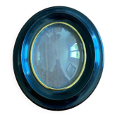 Cadre Napoléon III en verre bombé XIXème