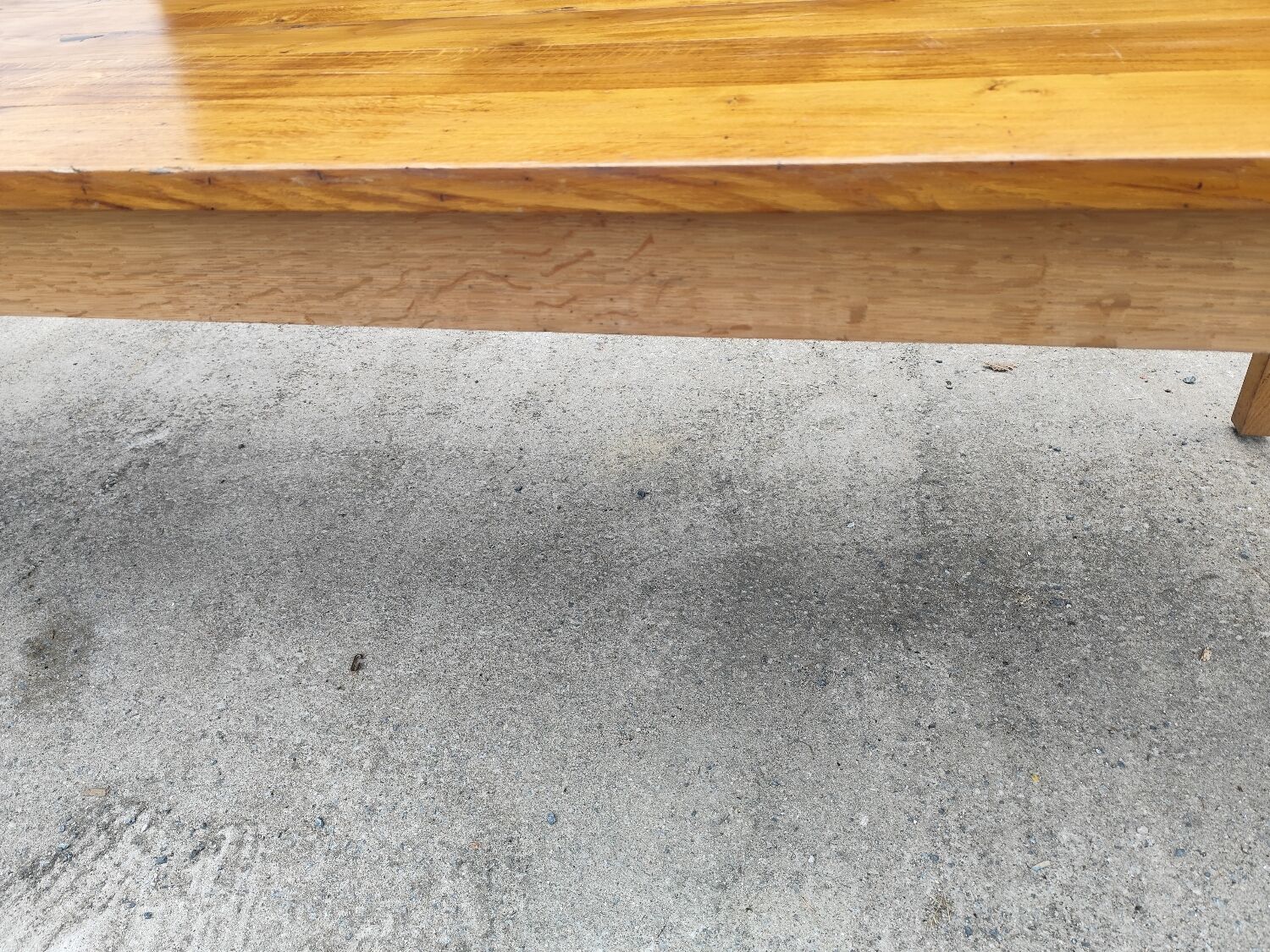 Duo XXL farmhouse table 320 cm oak spindle legs