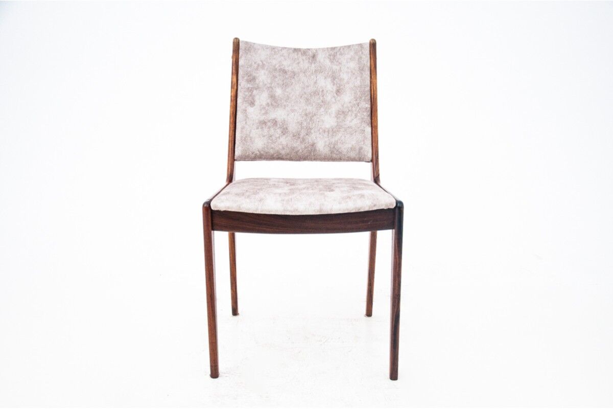 Set of 6 teak chairs, Uldum Mobelfabrik, Denmark, 1960s