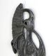Brutalist Ars Munda resin wall decoration cranes - mid century modern