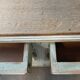 Patinated buffet service